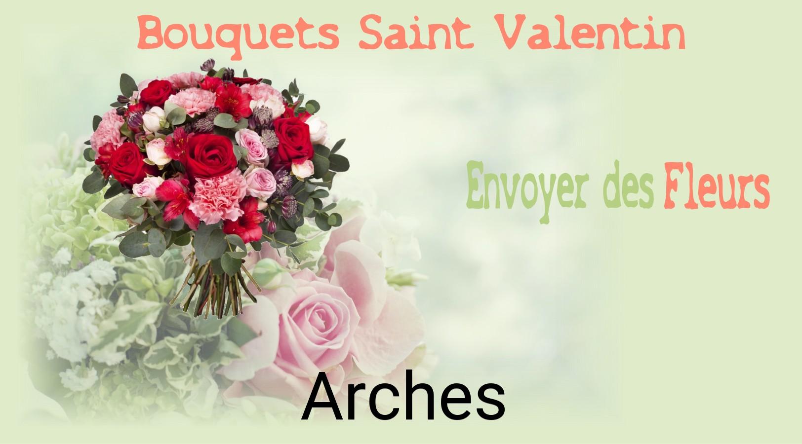 Roses de Saint-Valentin livrées à Arches